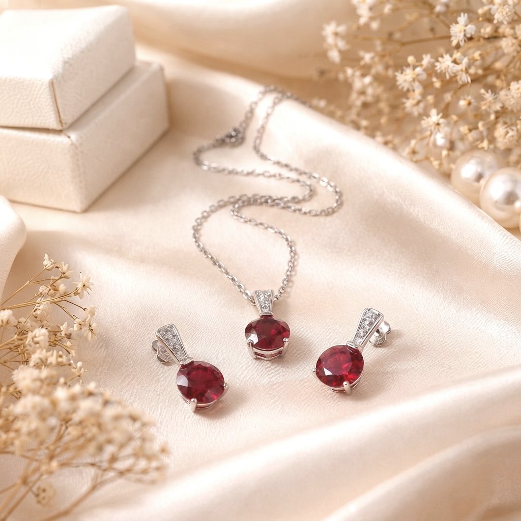 Silver Chain Set Jewellery Collection Pune