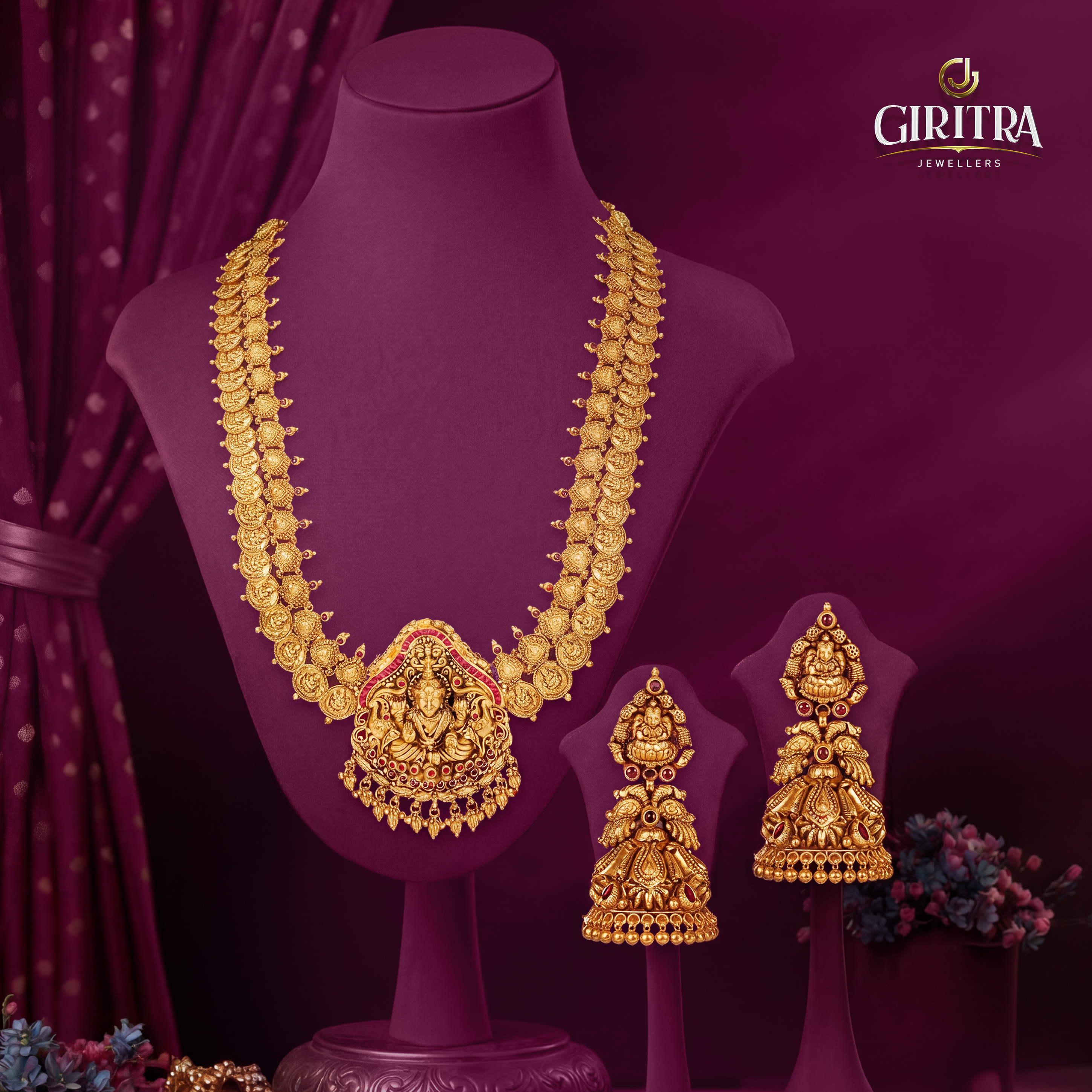 Temple Jewellery Collection - Giritra Jewellers Pune