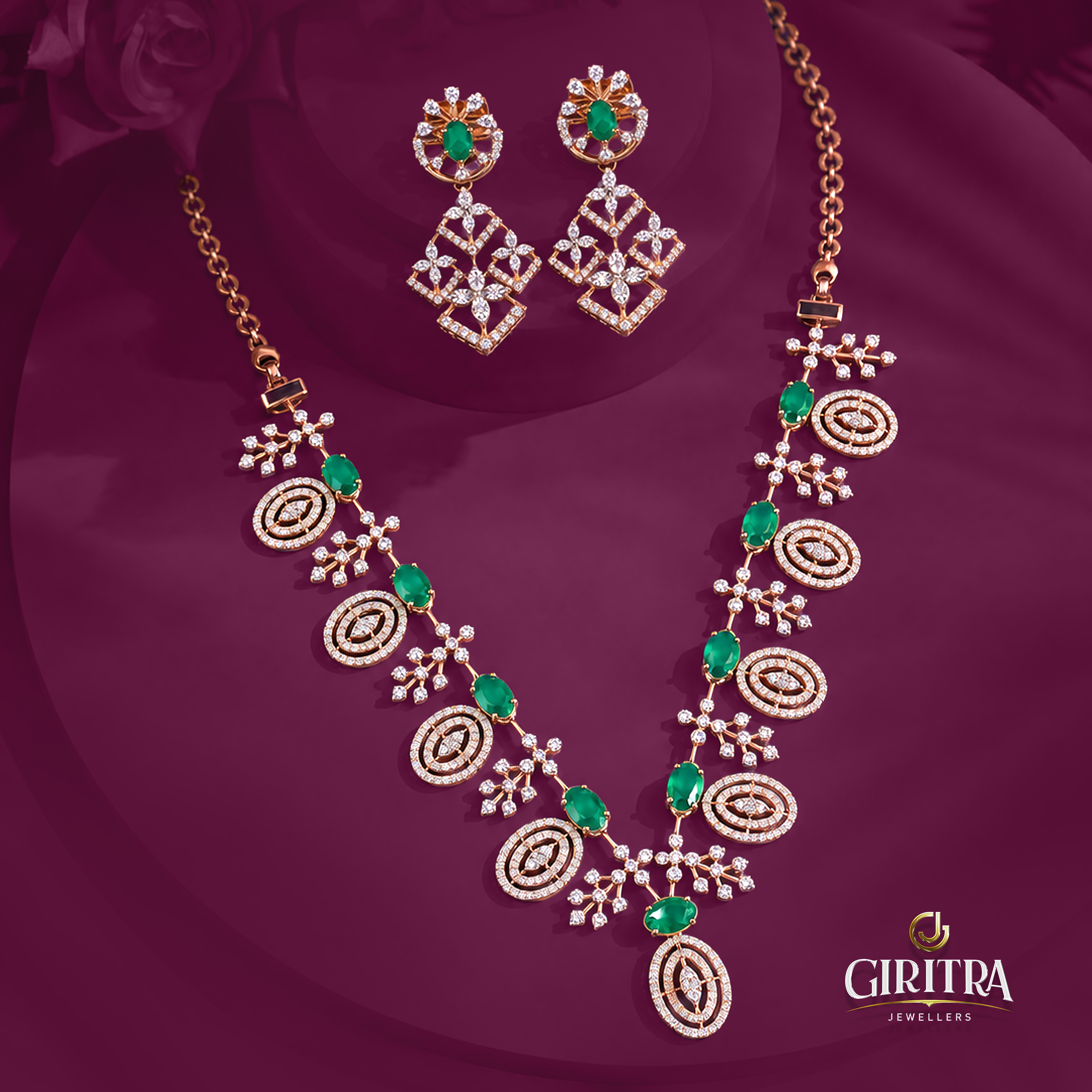 Diamond Jewellery Collection - Giritra Jewellers Pune