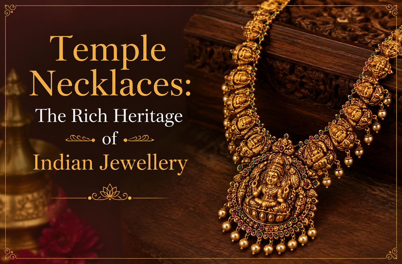 Temple Necklaces: The Rich Heritage Of Indian Jewellery